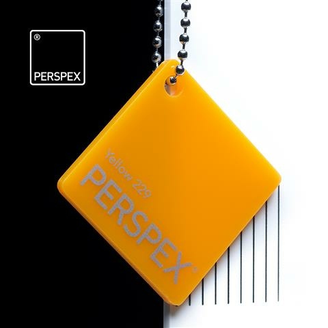 Perspex GS Platte gelb 229 3050x2030x3mm