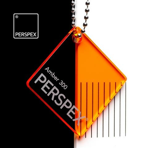 Perspex GS Platte amber 300 3050x2030x3mm
