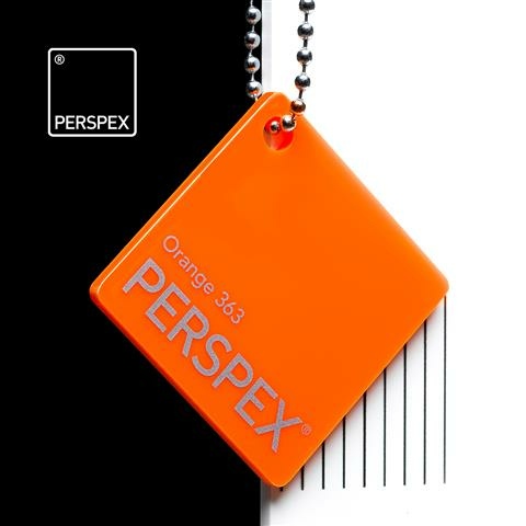 Perspex GS Platte orange 363 2030x1525x3mm;- halbe Großformat -