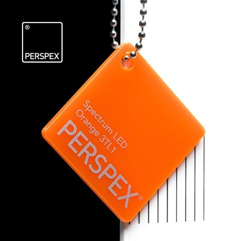Perspex GS orange (LED) 3TL1 3050x2030x3mm
