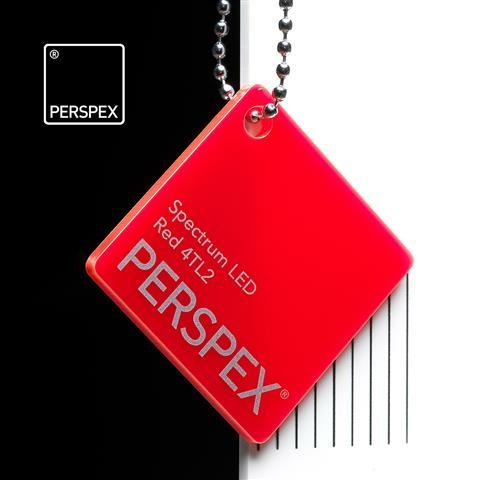 Perspex GS rot (LED) 4TL2 3050x2030x3mm