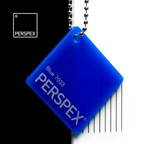 Perspex GS Platte blau transluzent 7033 3050x2030x3mm