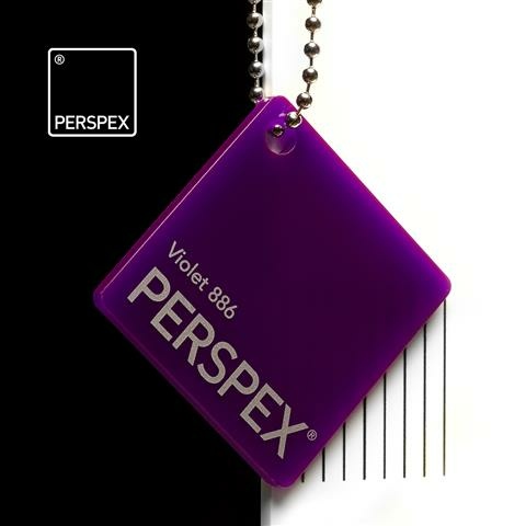 Perspex GS Platte violet 886 3050x2030x3mm