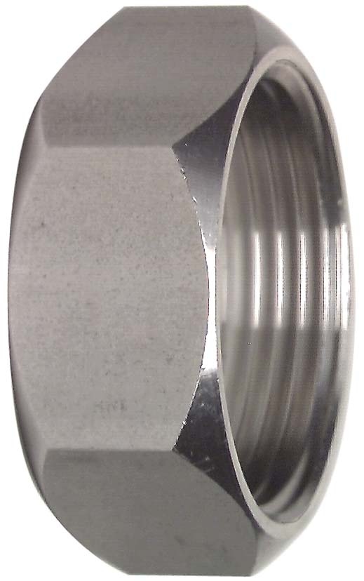 Überwurfmutter Edelstahl WN 1.4404 (316L) d 32 mm, PN 16 bar