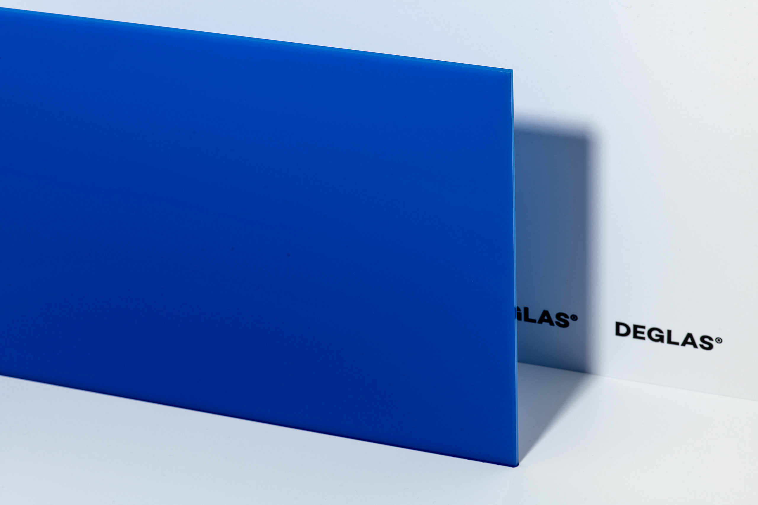 DEGLAS® GS Platte blau 4334 (612/5H22) 3050x2030x3mm