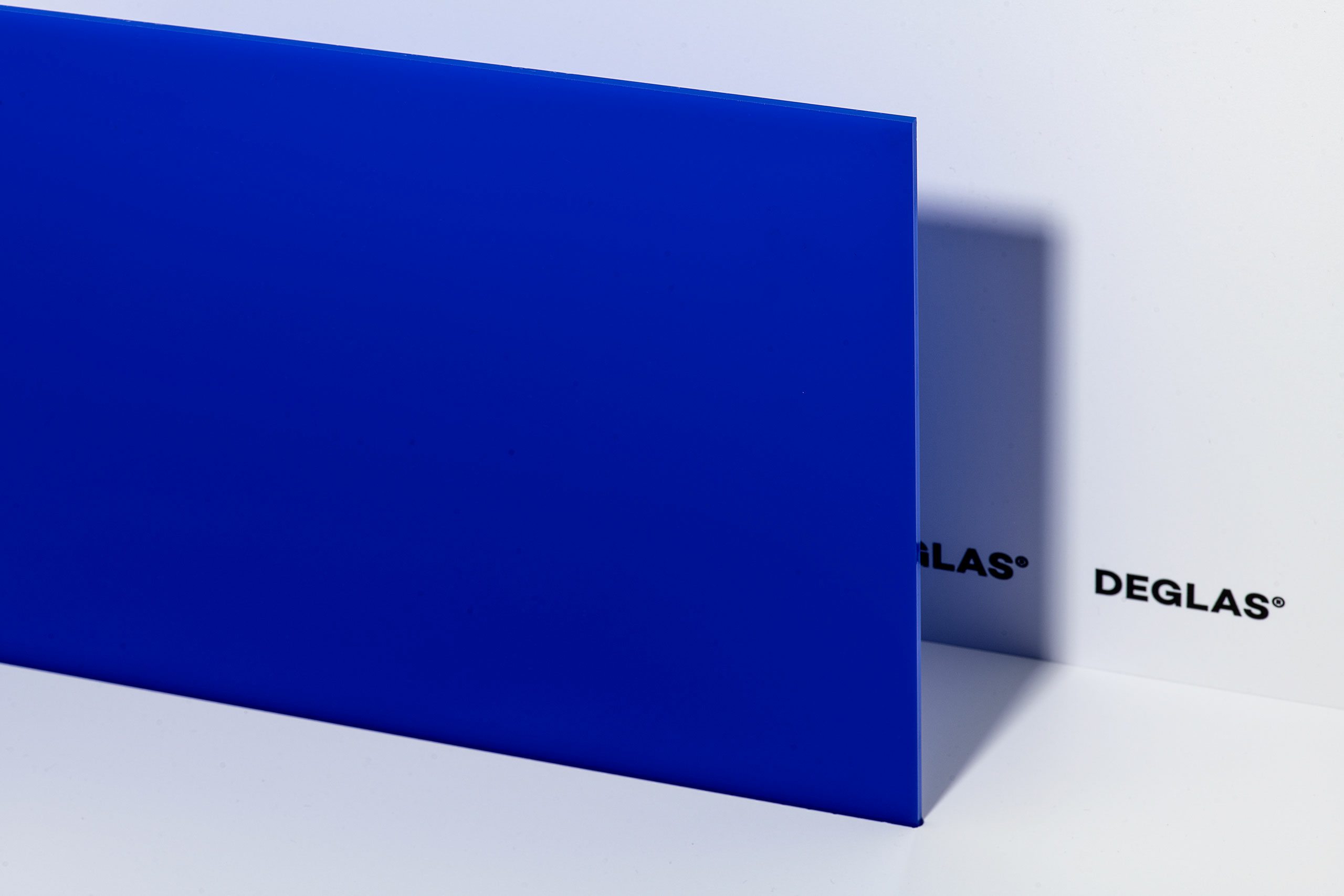 DEGLAS® GS Platte blau 4355 (601/5H01) 2030x1525x3mm - halbe Großformat -