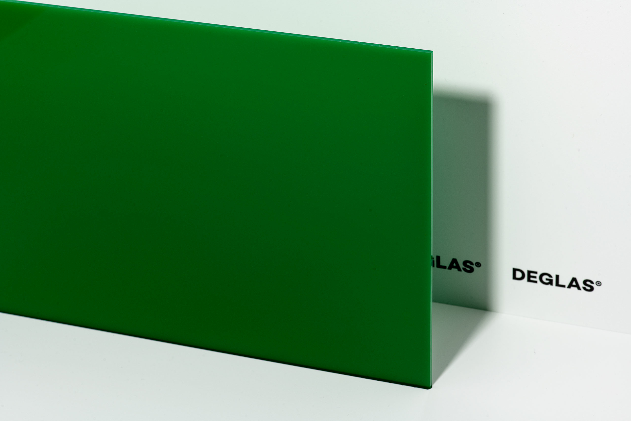 DEGLAS® GS Platte grün 4444 (710/6H01) 2030x1525x3mm - halbe Großformat -