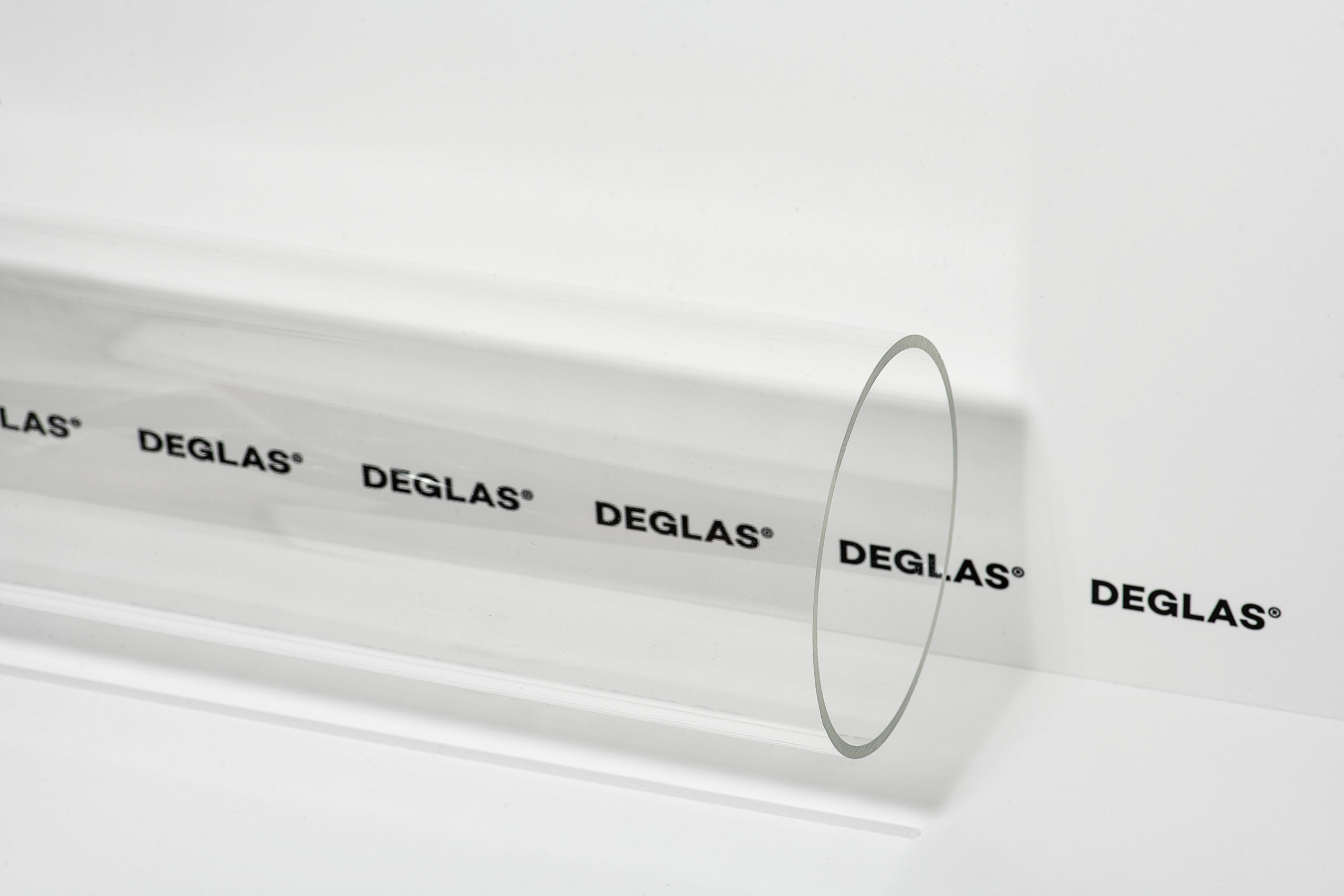 AcrylRohr XT transparent 30/24 mm Wandstärke 3,0 mm - 2000mm lang