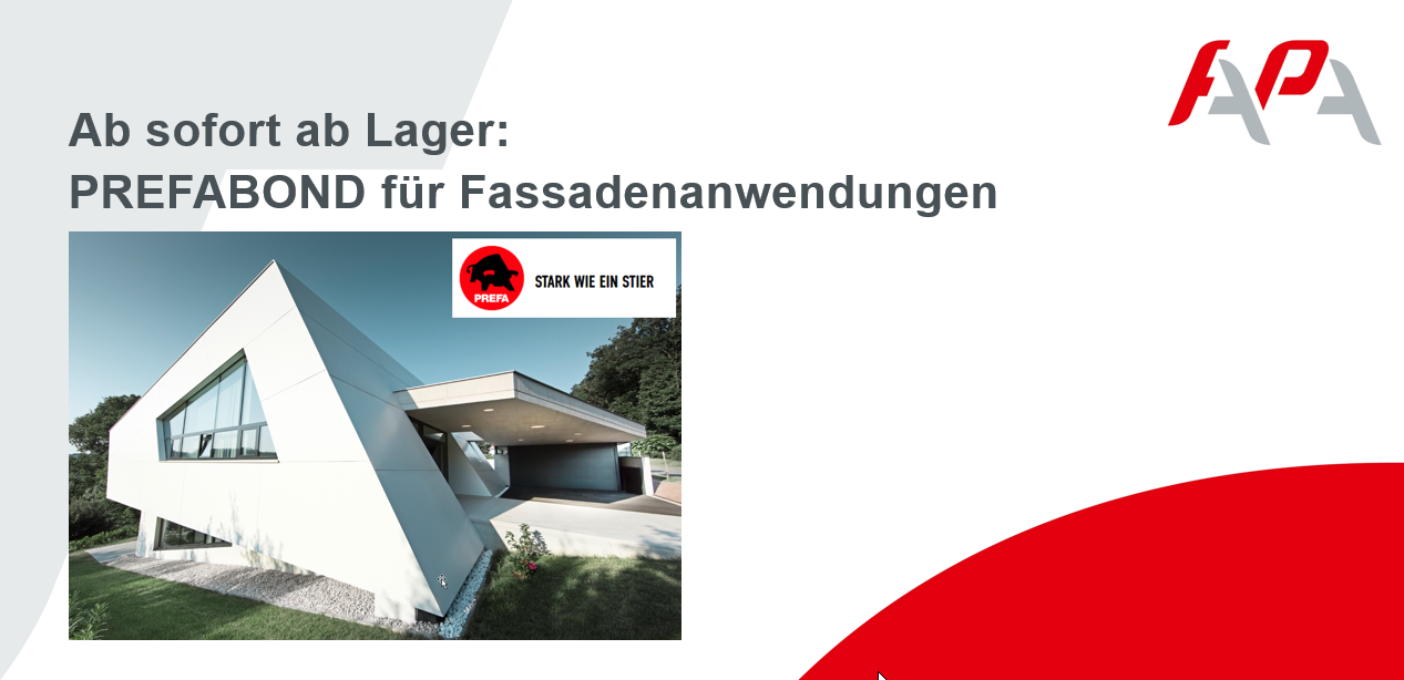 News Prefabond lagernd