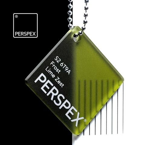 Perspex GS Platte lime zest 6T9A satiniert 3050x2030x3mm