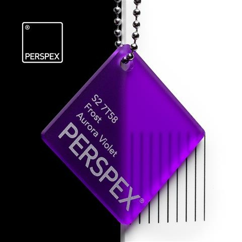 Perspex GS Platte aurora violet 7T58 satiniert 3050x2030x3mm