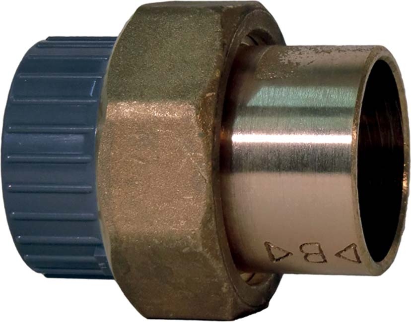 Übergangsverschraubung ABS/Rotguss Zum Löten metrisch d 32 mm, d1 35 mm, EPDM