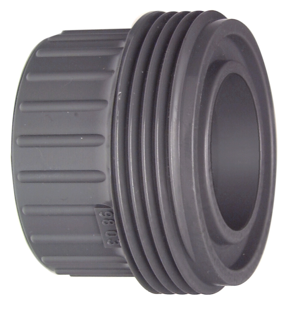 Einschraubteil ABS metrisch d 40 mm, PN 10 bar