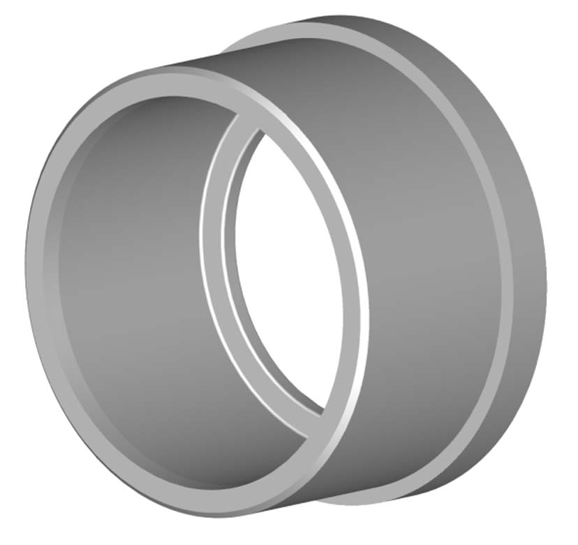 Einlegteil ABS metrisch d 75 mm, PN 10 bar