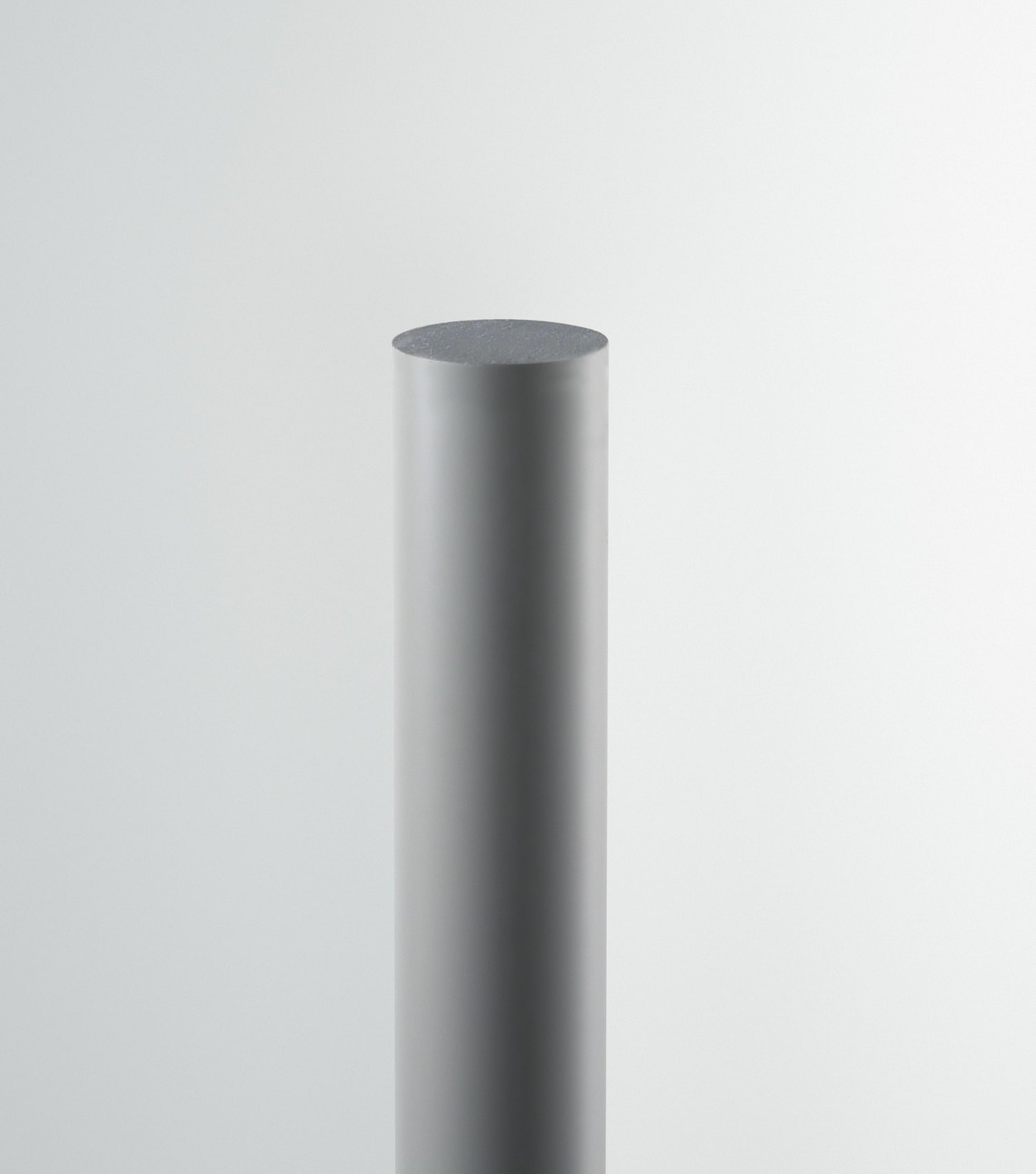 PP Vollstab grau 160mm 1000mm lang