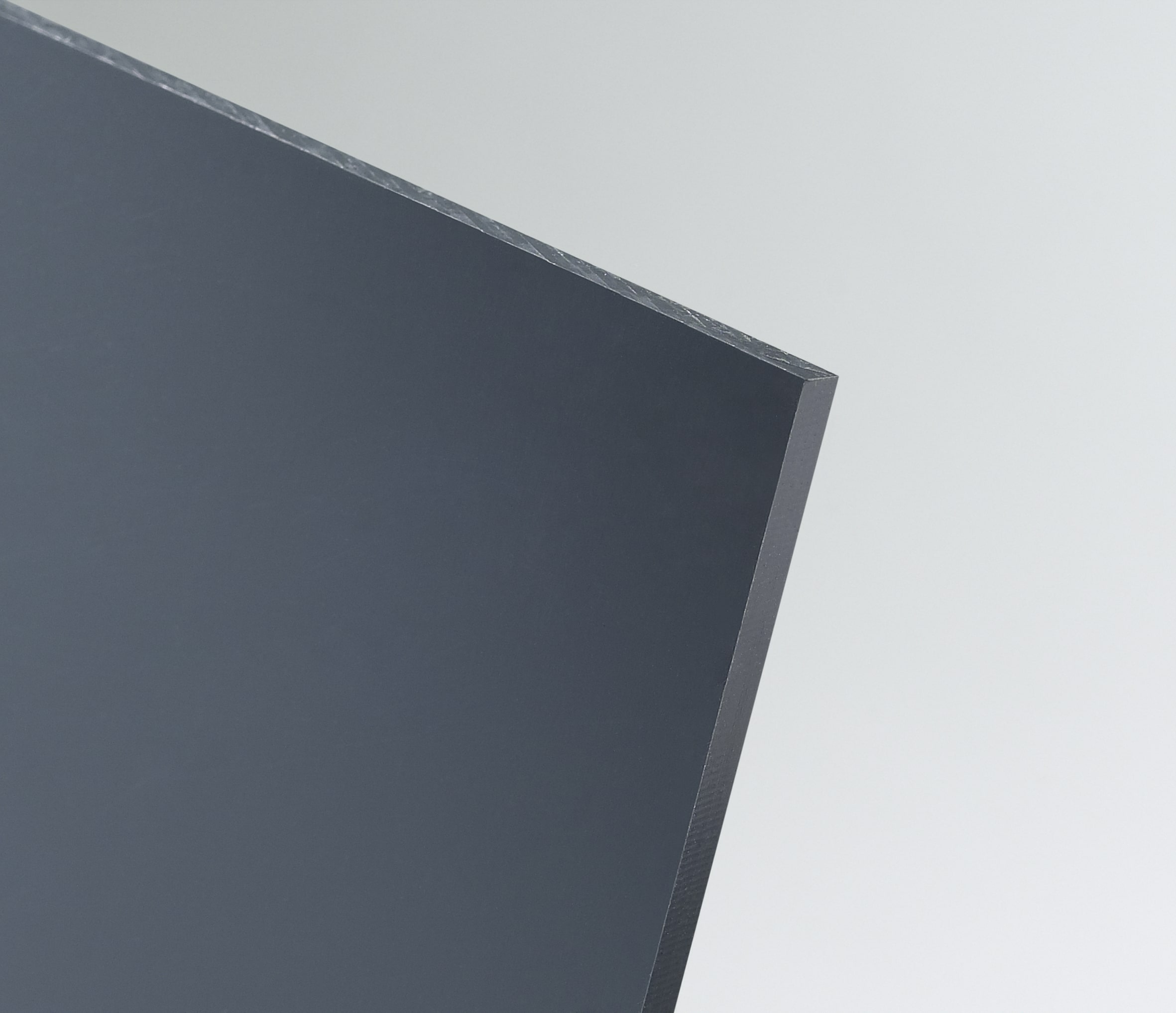 PVC Platte extrudiert, grau 2000x1000x2mm