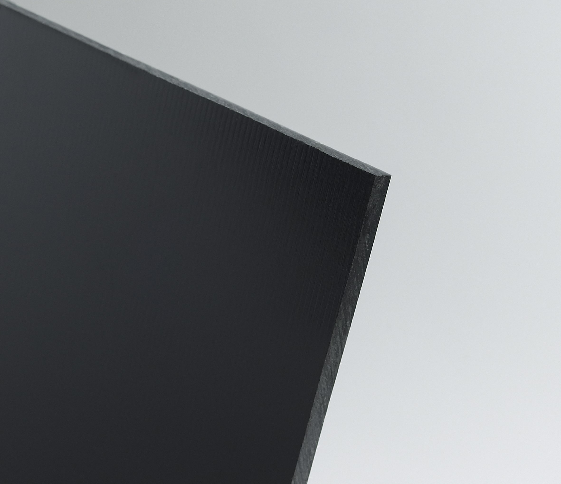 PVC Platte extrudiert, schwarz 2000x1000x20mm