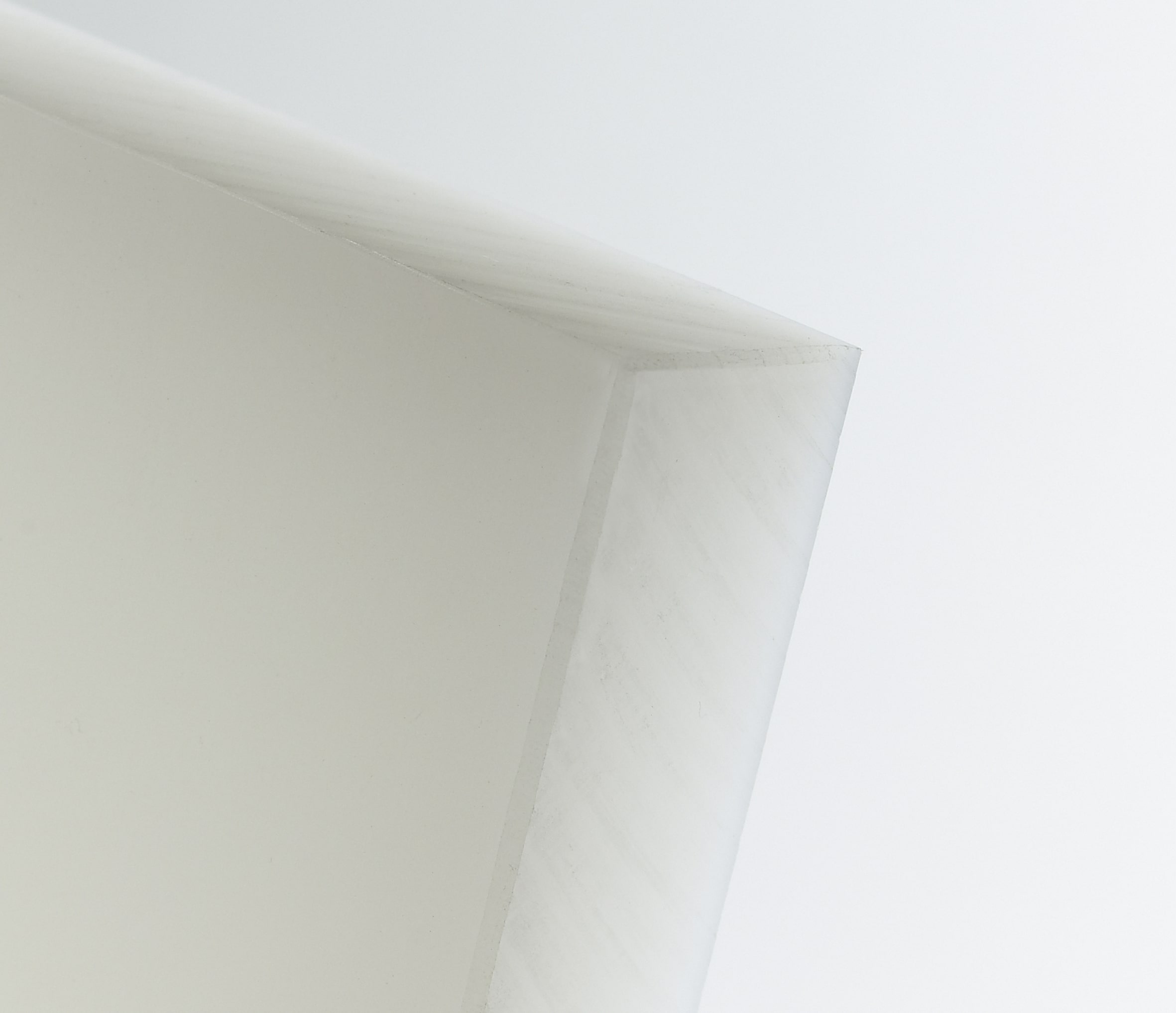 PVDF Platte gepresst, natur 2000x1000x50mm