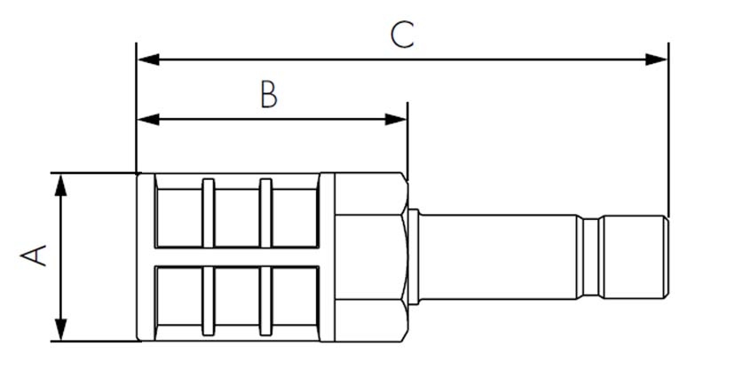 Zubehör zu Typ PV2000 Schalldämpfer mit Steckverbindung 8mm